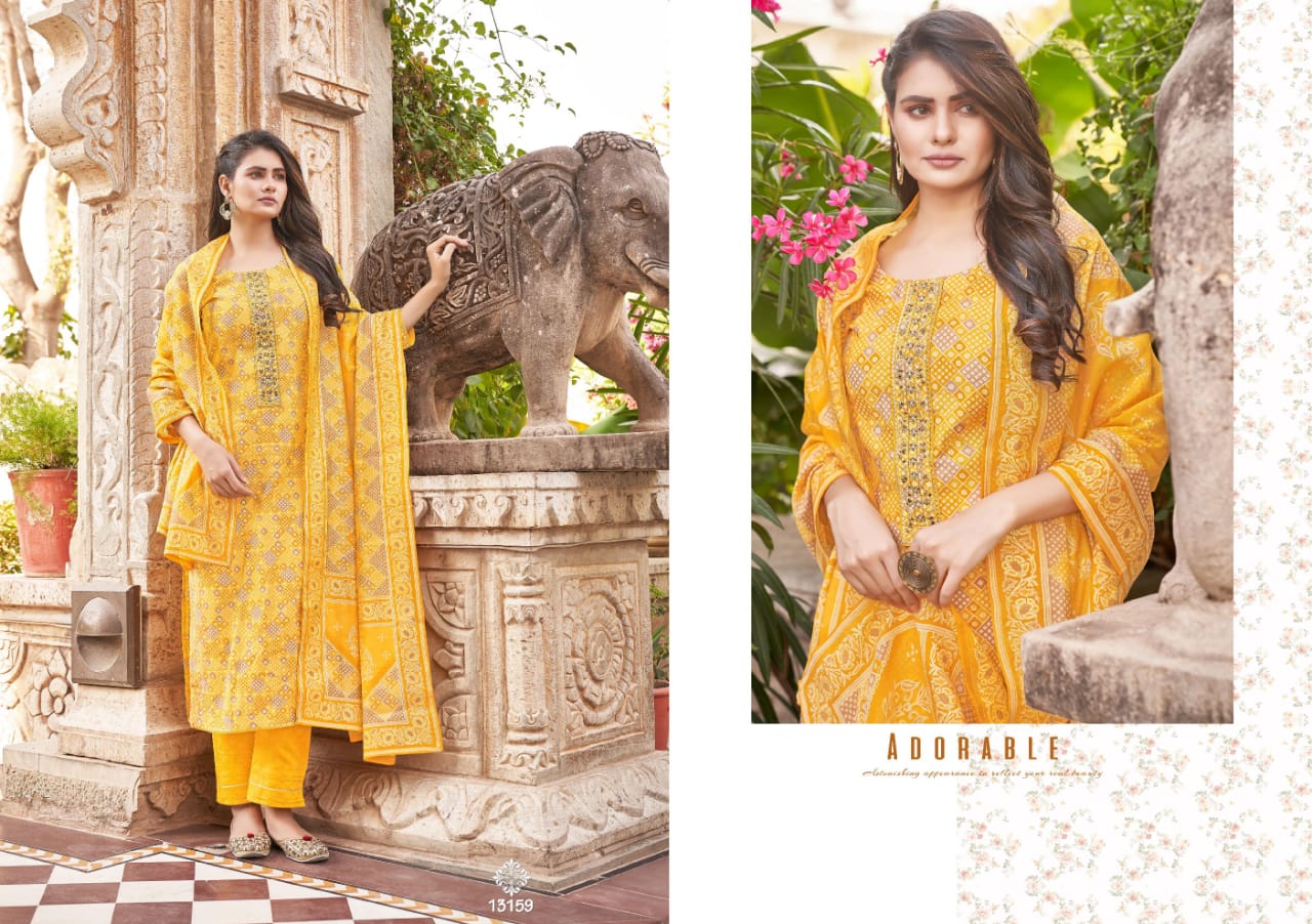 Kalaroop Flemingo 2 Latest Designer Festive Wear Ready Made Suit Collection